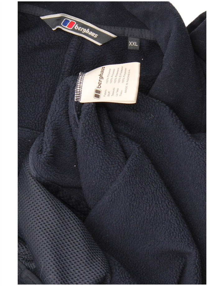 Berghaus Ανδρικό Fleece Jacket UK 44 2XL Navy Blue Polyester