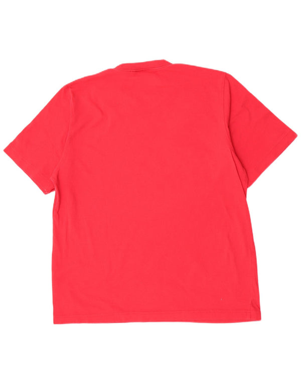 Ανδρικό γραφικό T-Shirt Adidas Top XL Ροζ βαμβακερό
