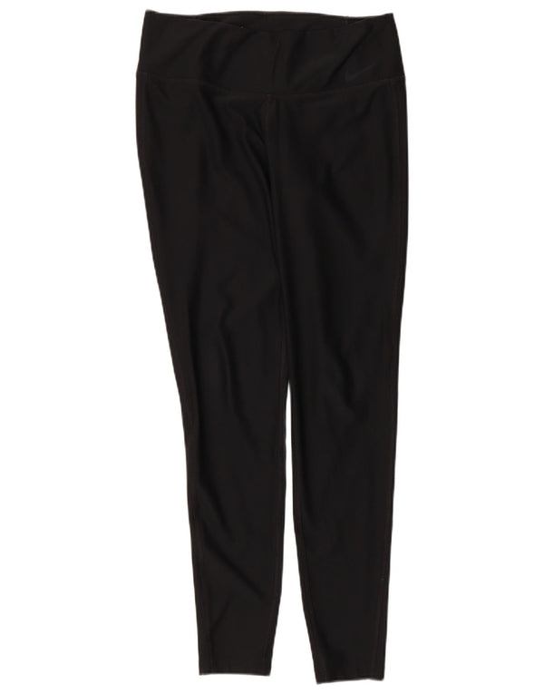 Γυναικείο κολάν NIKE Dri Fit UK 14 Μεσαίο μαύρο πολυεστέρα