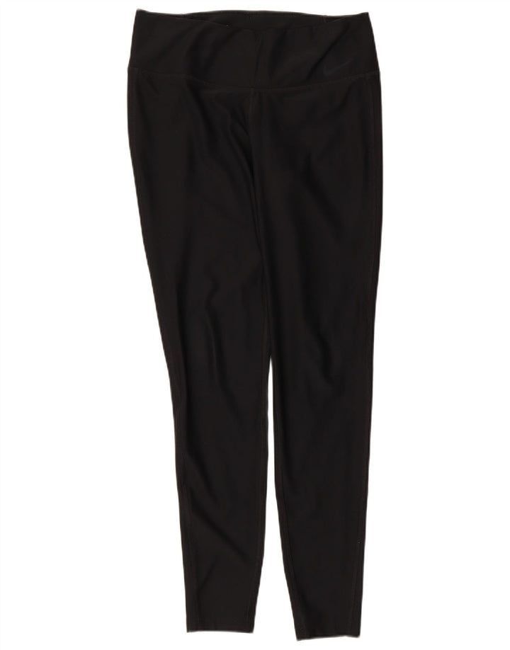 Γυναικείο κολάν NIKE Dri Fit UK 14 Μεσαίο μαύρο πολυεστέρα