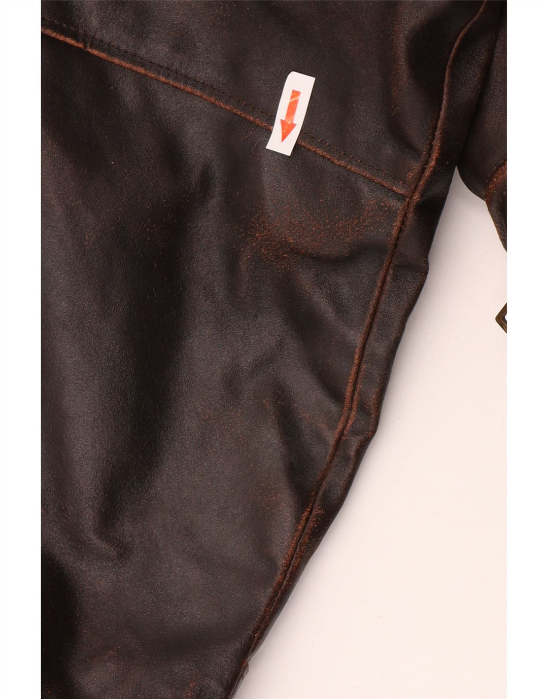 Dallas Ανδρικό Δερμάτινο Μπουφάν UK 42 XL Καφέ Δερμάτινο