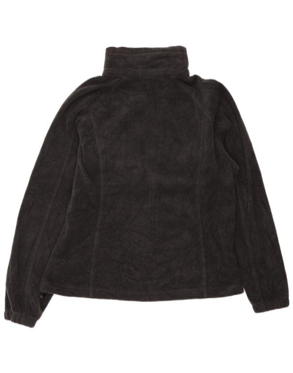 COLUMBIA Womens Fleece Jacket UK 18 XL Navy Blue Polyester