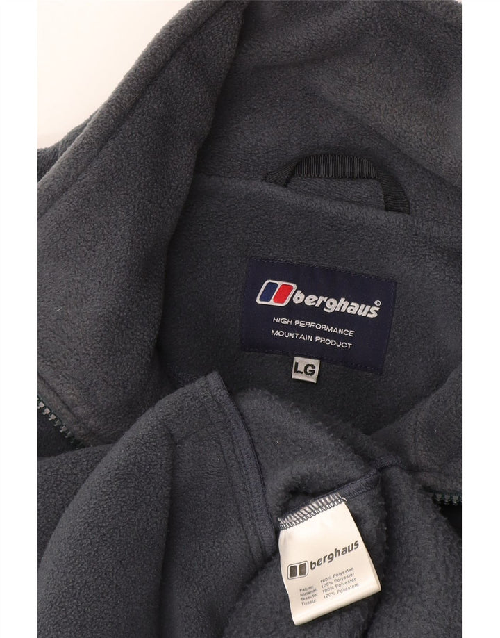 Berghaus Ανδρικό Fleece Jacket UK 40 Large Navy Blue Polyester