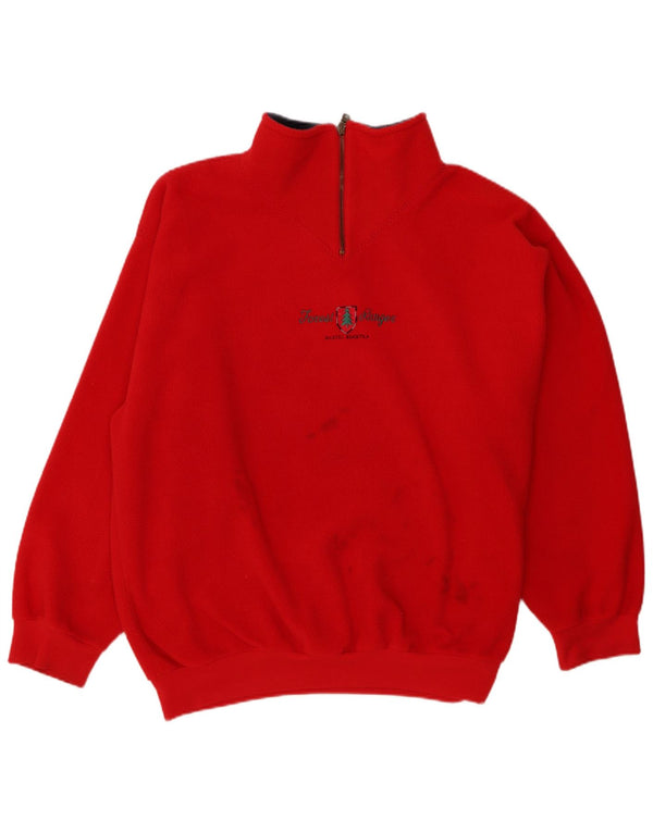 Daniel Hechter Ανδρικό φερμουάρ Fleece Jumper XL Red