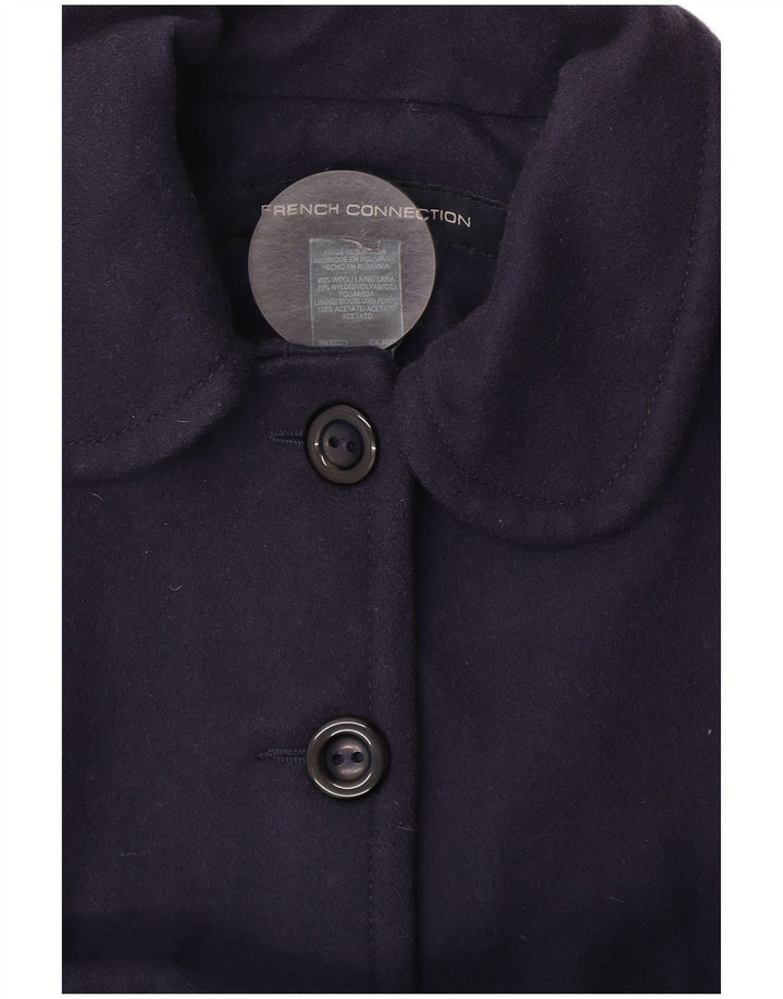 ΓΑΛΛΙΚΗ ΣΥΝΔΕΣΗ Γυναικείο παλτό Princess UK 10 Small Navy Blue Wool