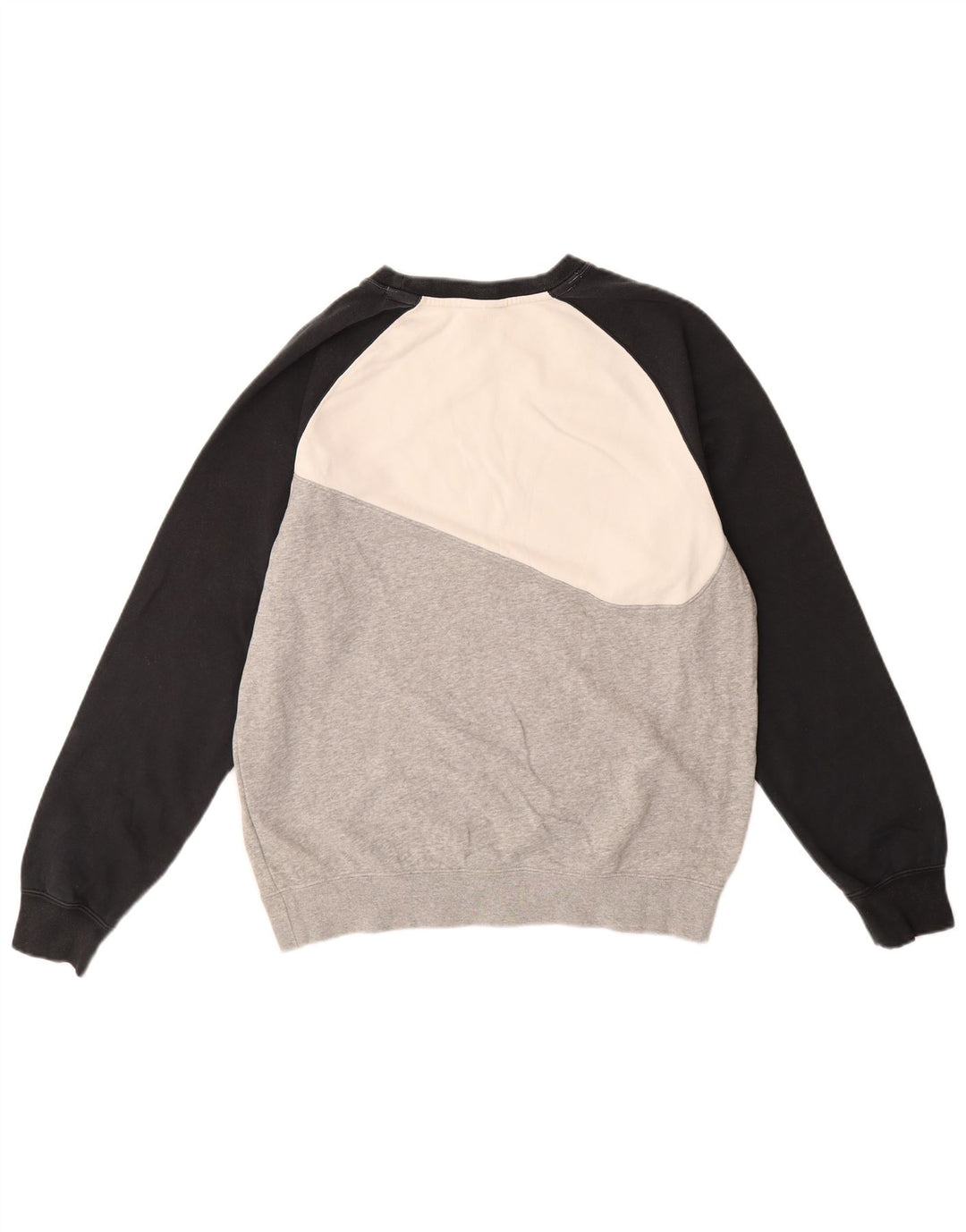 Ανδρικό γραφικό φούτερ Nike, μεσαίο γκρι, βαμβακερό