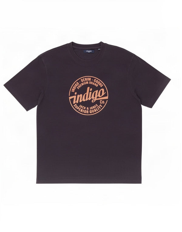 Ανδρικό γραφικό μπλουζάκι Jack & Jones Top Medium Navy Blue