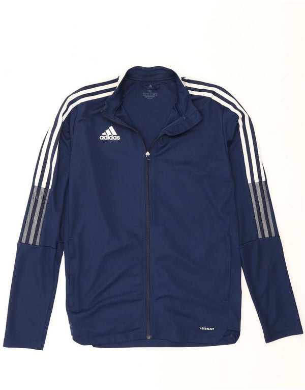 Ανδρική φόρμα Adidas Aeroready Top Jacket Medium Navy Blue Polyester