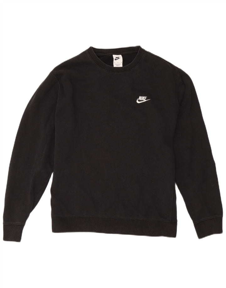 Ανδρικό φούτερ Nike Jumper, μεσαίο μαύρο βαμβακερό