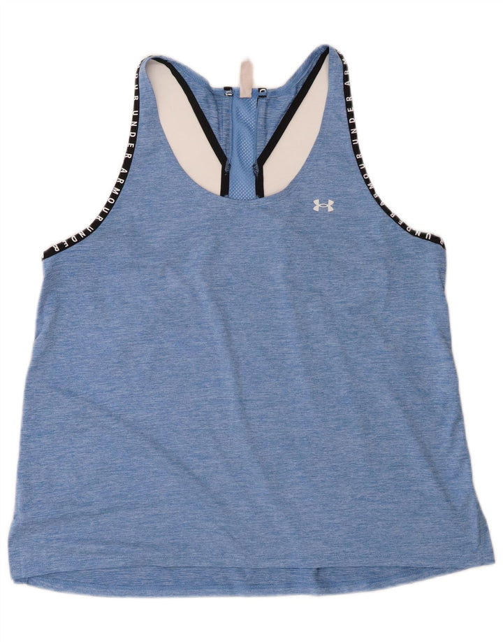 Under Armour Γυναικείο Γραφικό Γιλέκο Τοπ UK 18 XL Μπλε