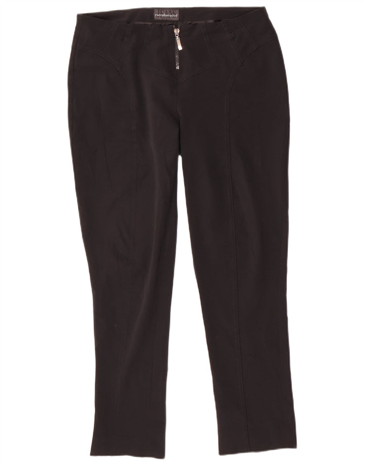 ROCCOBAROCCO Γυναικείο Slim Casual Παντελόνι W34 L29 Μαύρο