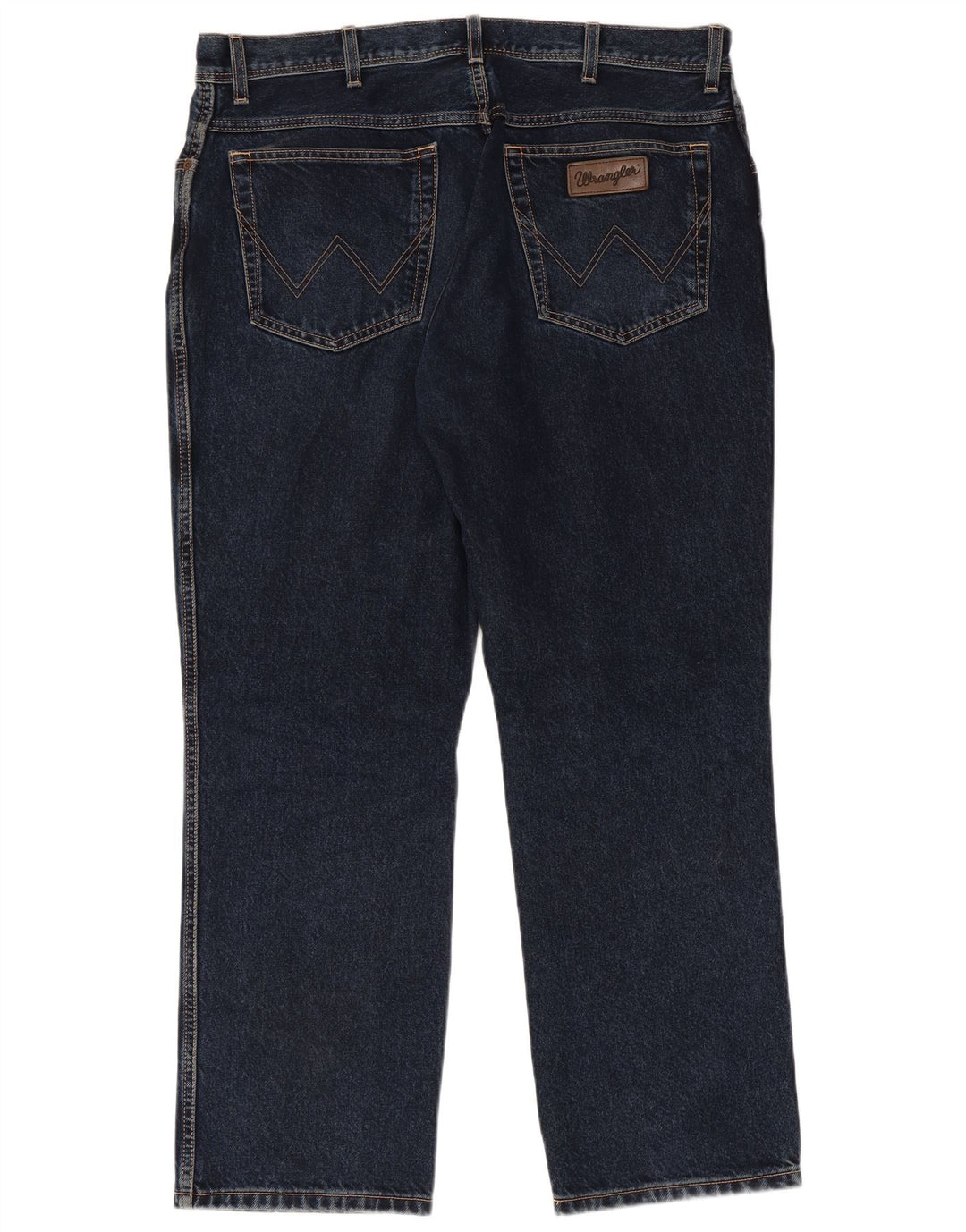 Ανδρικό τζιν WRANGLER ίσιο W38 L30 Navy Blue Cotton