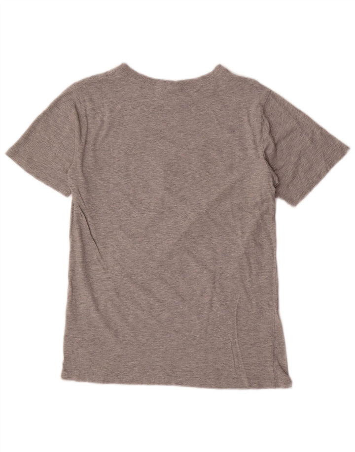 Puma Boys Graphic T-Shirt Top 15-16 Years XL Grey Flecked