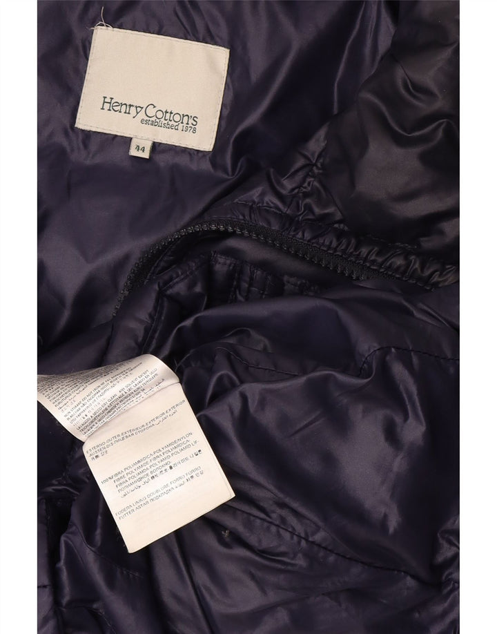 Henry Cottons γυναικείο μπουφάν με επένδυση IT 44 Medium Navy Blue Polyamide