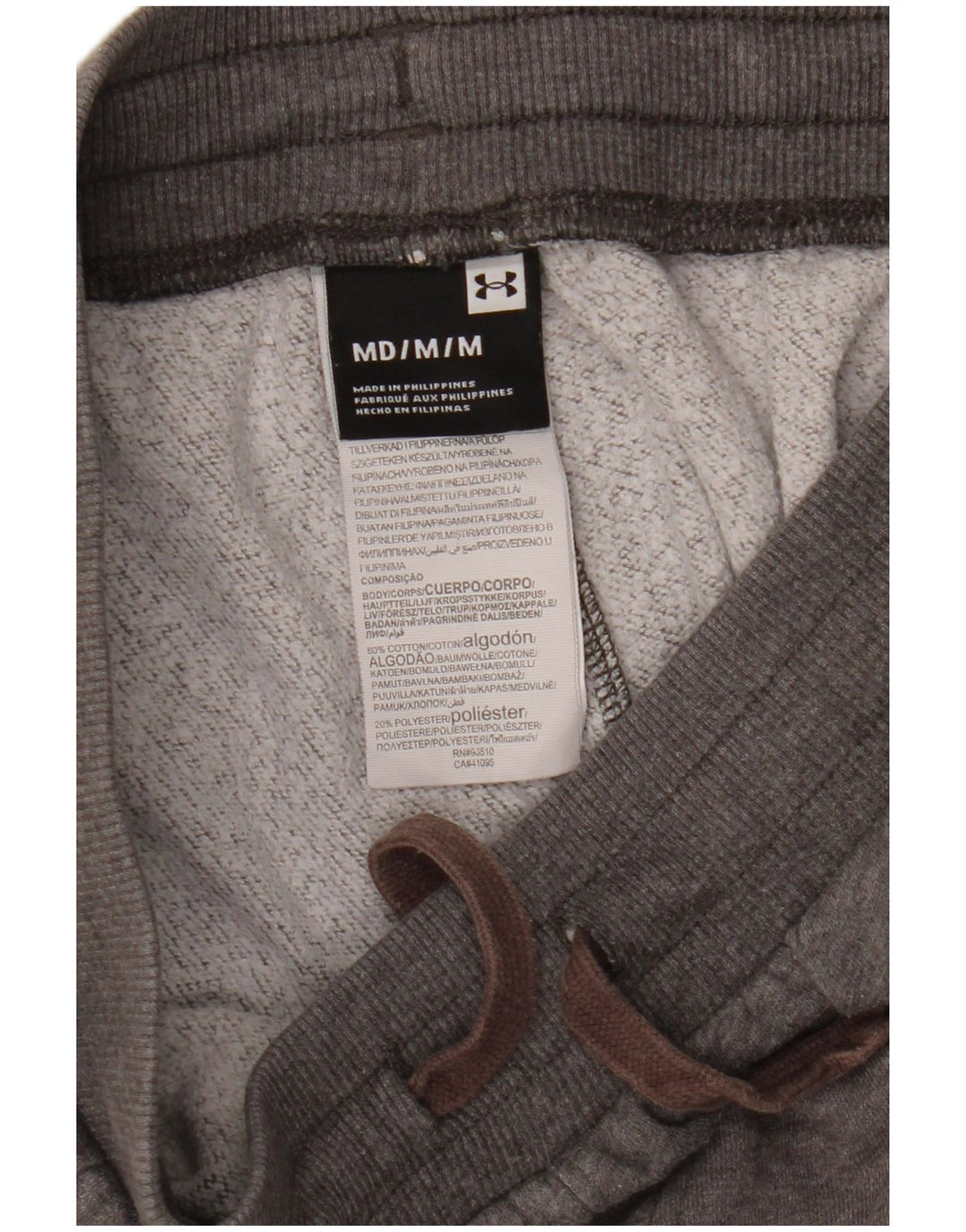 Under Armour Ανδρική φόρμα παντελόνι Joggers Μεσαίο γκρι βαμβακερό