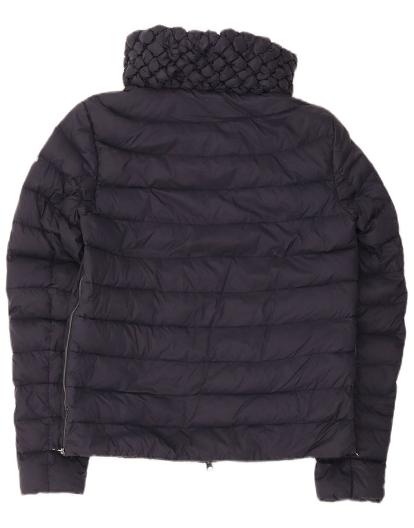 Armani Jeans Womens Padded Jacket IT 42 Medium Navy Blue