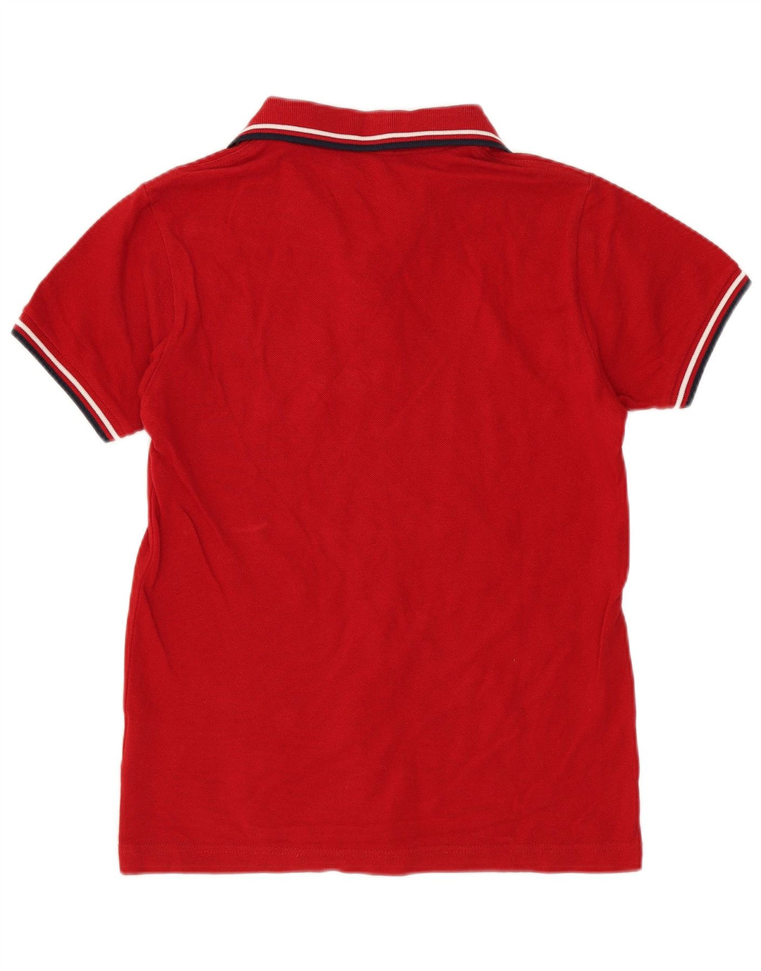 Fred Perry Boys Polo πουκάμισο 11-12 ετών κόκκινο βαμβακερό