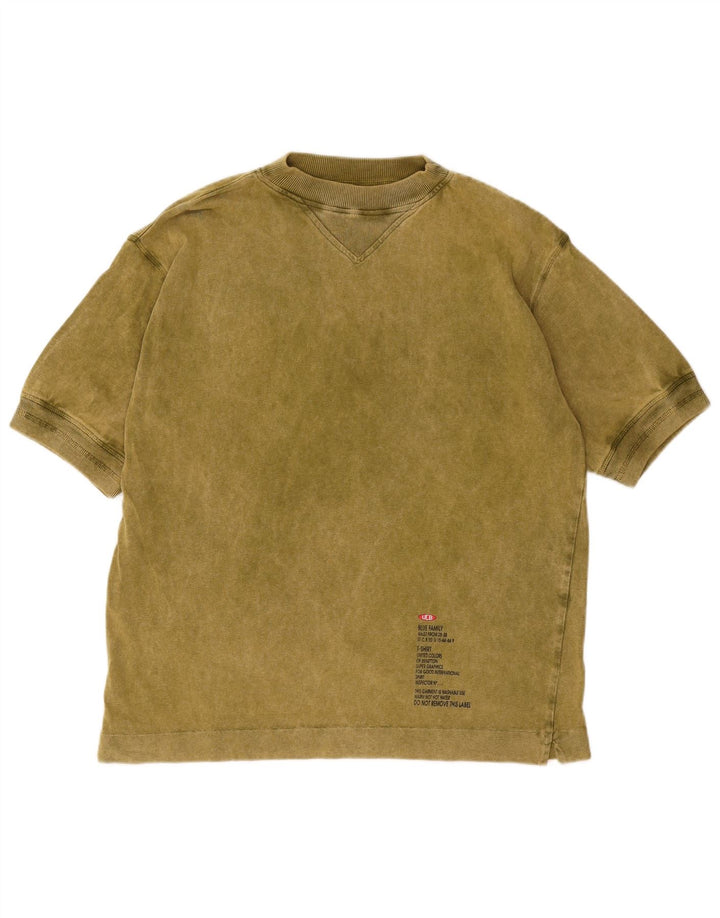 Ανδρικό T-Shirt Benetton Top Large Green