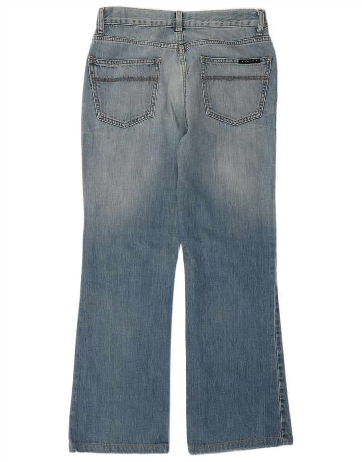 Sisley Γυναικείο Bootcut Jeans IT 42 Medium W30 L30 Blue Cotton