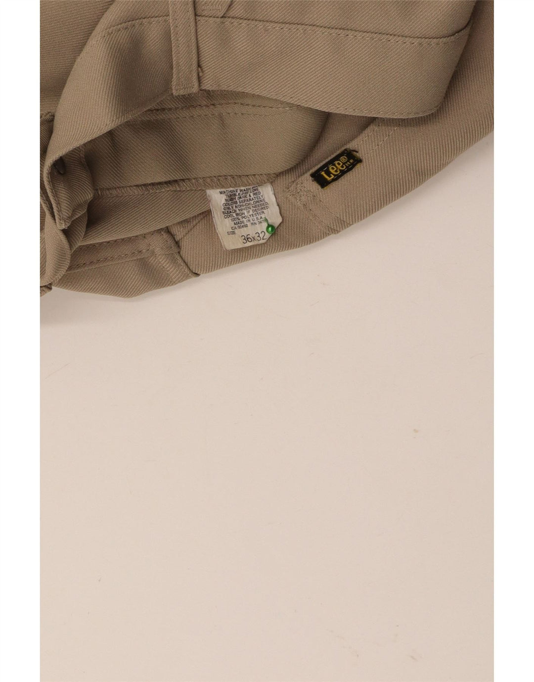 Ανδρικό ίσιο casual παντελόνι LEE W36 L26 Beige Polyester