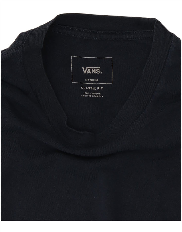 Ανδρικό T-Shirt VANS Κλασική Εφαρμογή Τοπ μεσαίου μπλε ναυτικού βαμβακερό