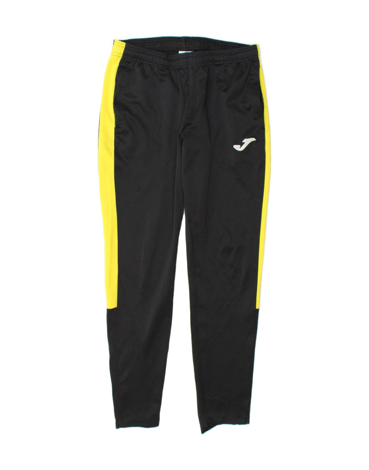 JOMA Mens Graphic Tracksuit Trousers Large  Black Colourblock Polyester Vintage Joma and Second-Hand Joma from Messina Hembry 