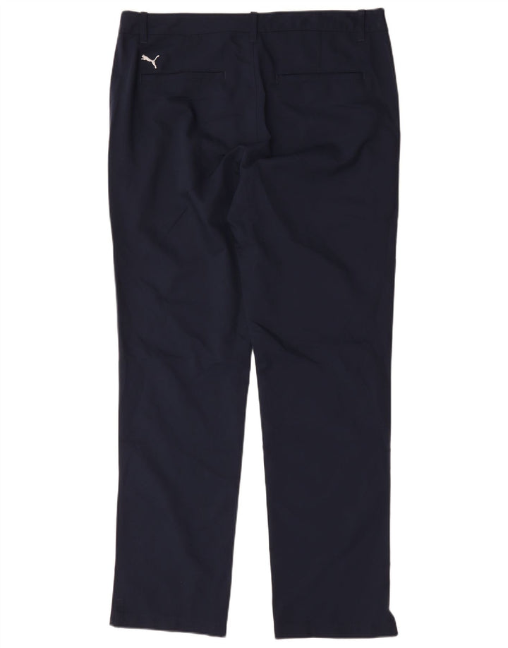 Puma Ανδρικό ίσιο παντελόνι Chino W34 L32 Navy Blue Polyester