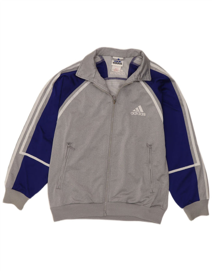 Adidas Boys αθλητική φόρμα 13-14 ετών γκρι πολυεστέρας