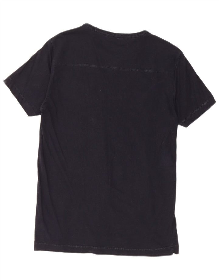 Ανδρικό T-Shirt French Connection Top Μικρό μαύρο βαμβακερό