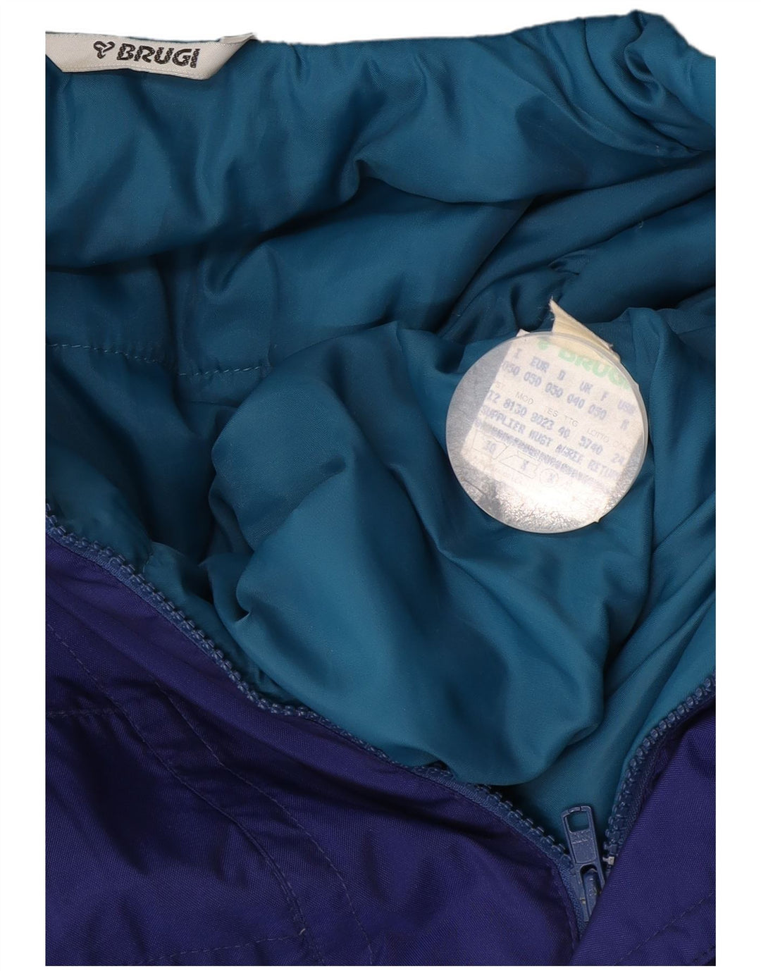 Brugi ανδρική φόρμα σκι UK 40 Medium Navy Blue Colorblock Πολυαμίδη