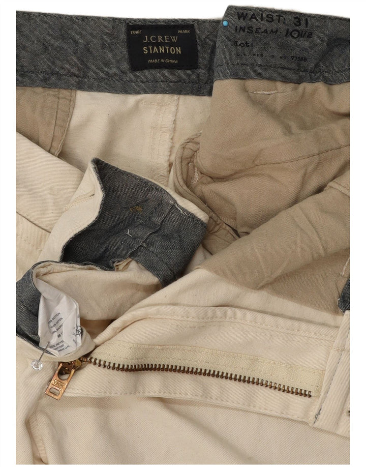 J. Crew Ανδρικό σορτς Chino Stanton W31 Βαμβακερό σε μεσαίο υπόλευκο
