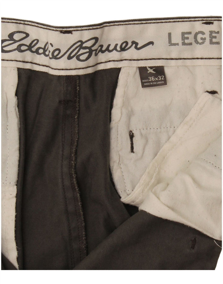 Eddie Bauer Ανδρικό ίσιο παντελόνι Chino Legend W36 L32 Γκρι