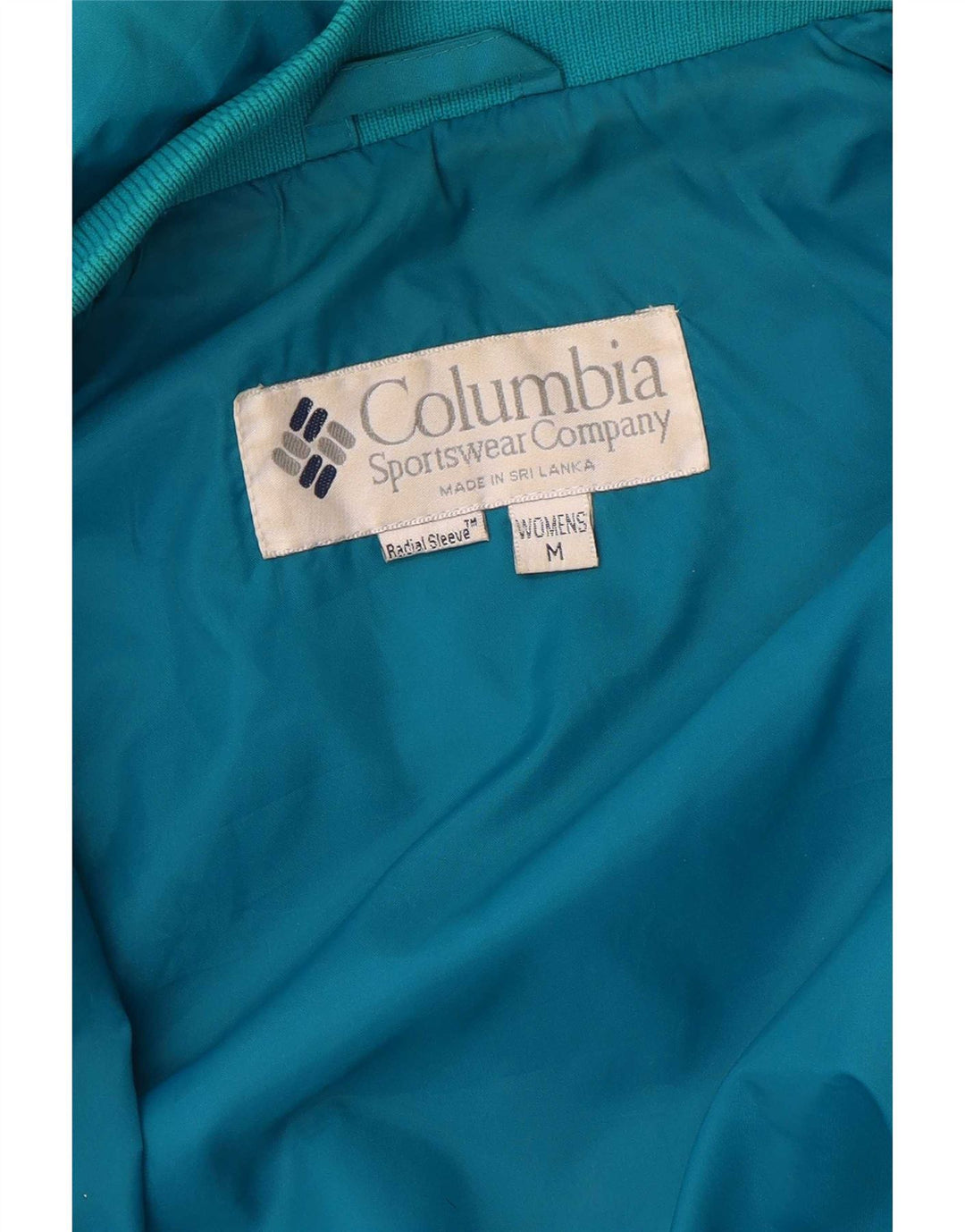 Columbia Γυναικείο Μπουφάν UK 14 Medium Black Colourblock