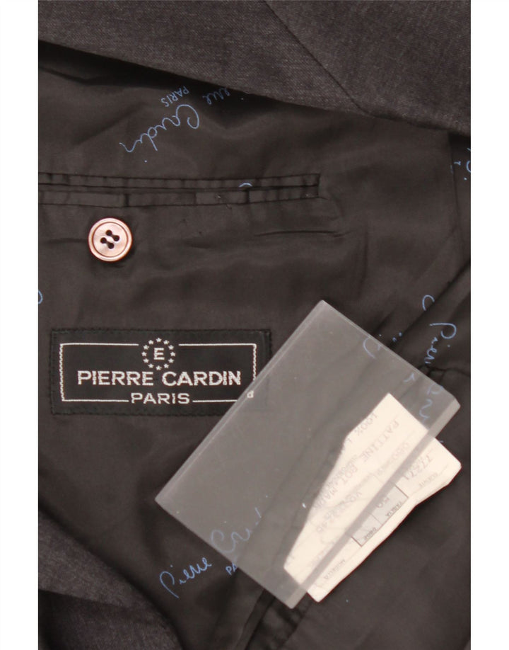 PIERRE CARDIN Ανδρικό μπουφάν σακάκι με διπλό στήθος EU 50 μεγάλο γκρι μαλλί
