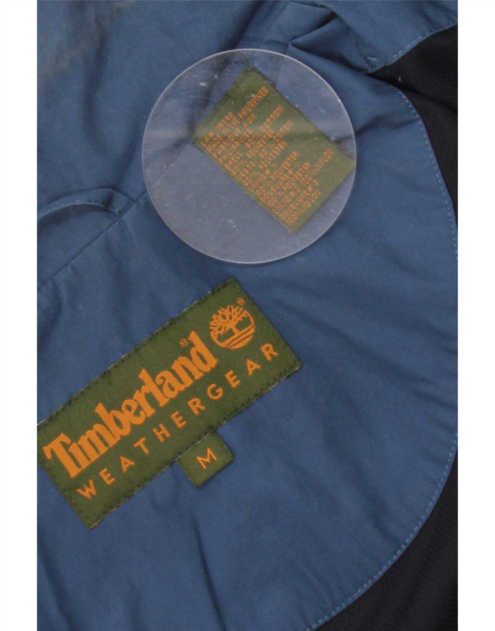 Ανδρικό μπουφάν βροχής Timberland UK 38 Medium Navy Blue Cotton