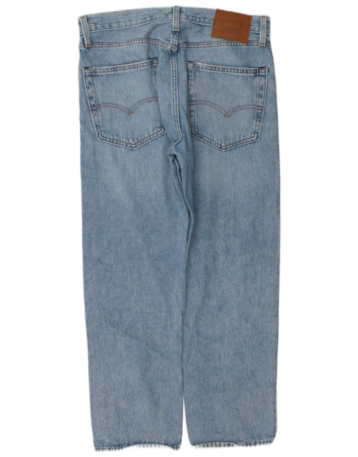 Levi's Mens 551 Straight Jeans W30 L27 Μπλε Βαμβακερό