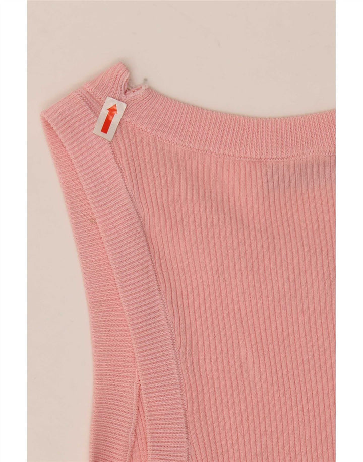 Zara Γυναικείο Γιλέκο Τοπ UK 12 Medium Pink