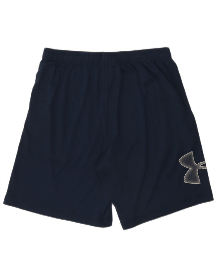 Ανδρικό γραφικό αθλητικό σορτς Under Armour Μεγάλο μπλε ναυτικό πολυεστέρα