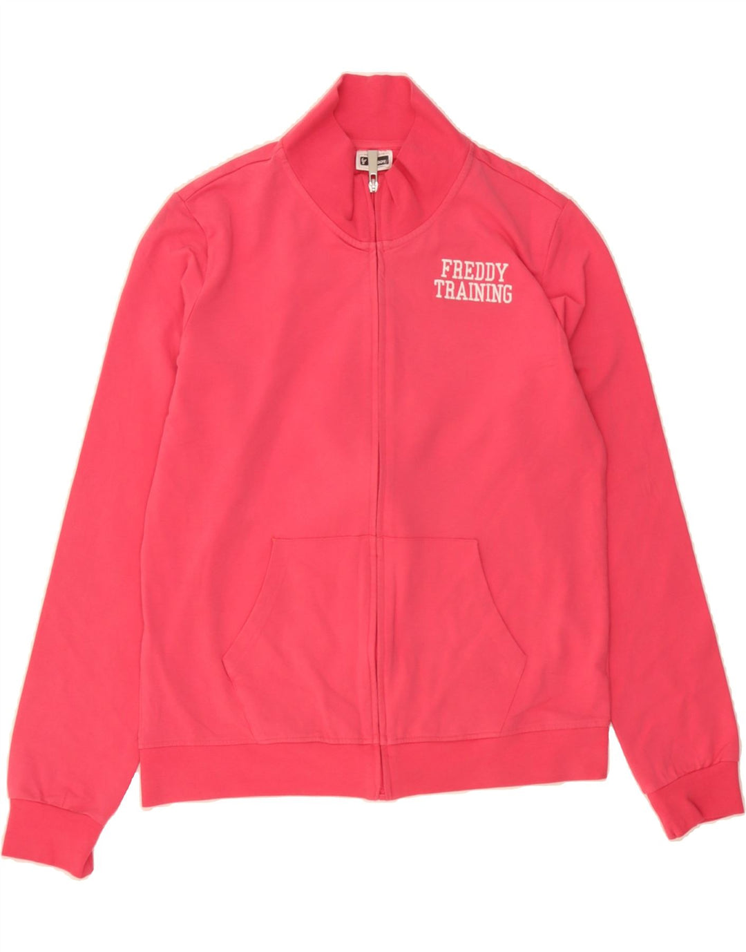 FREDDY Womens Tracksuit Top Jacket UK 16 Large Pink Vintage Freddy and Second-Hand Freddy from Messina Hembry 