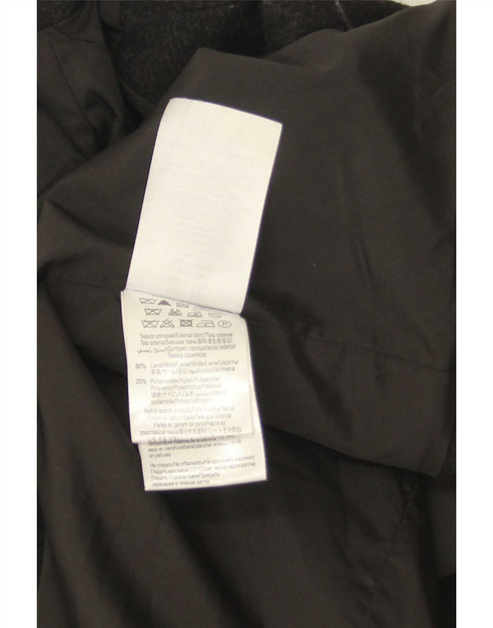 Liu Jo Ανδρικό παλτό με διπλό στήθος IT 46 Small Black Wool