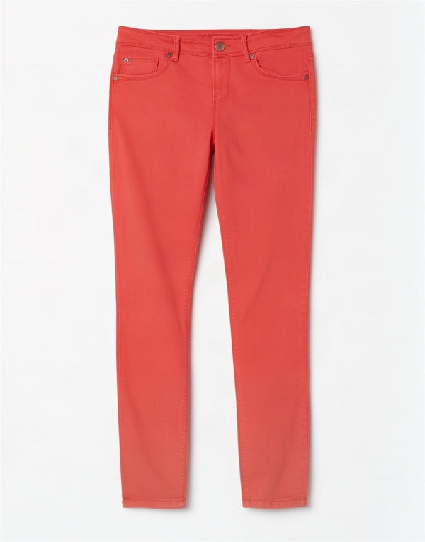 Zara Γυναικεία Ζ1975 Skinny Jeans EU 38 Small W28 L28 Pink Modal