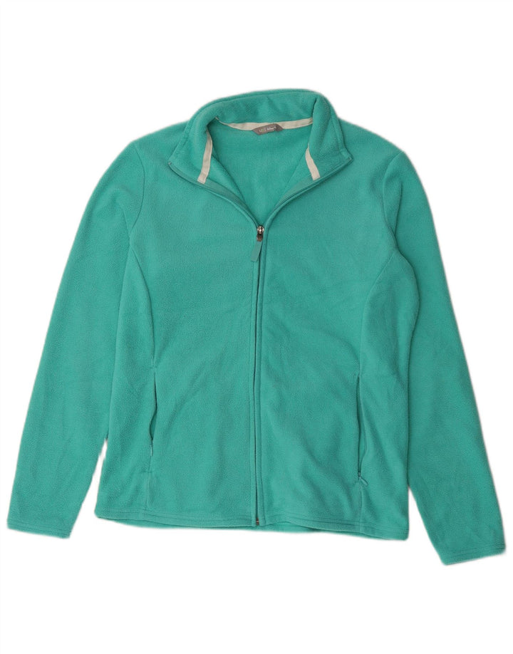 Marks & Spencer Γυναικείο Fleece Jacket UK 14 Large Green Polyester