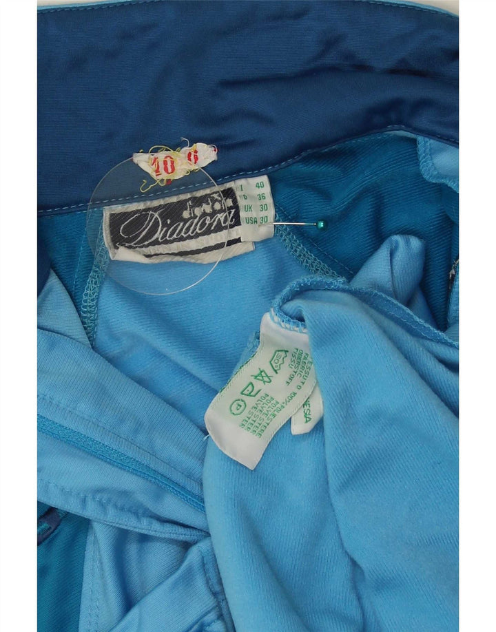 Γυναικεία αθλητική φόρμα γραφικών Diadora Top Jacket IT 40 Medium Blue Colourblock