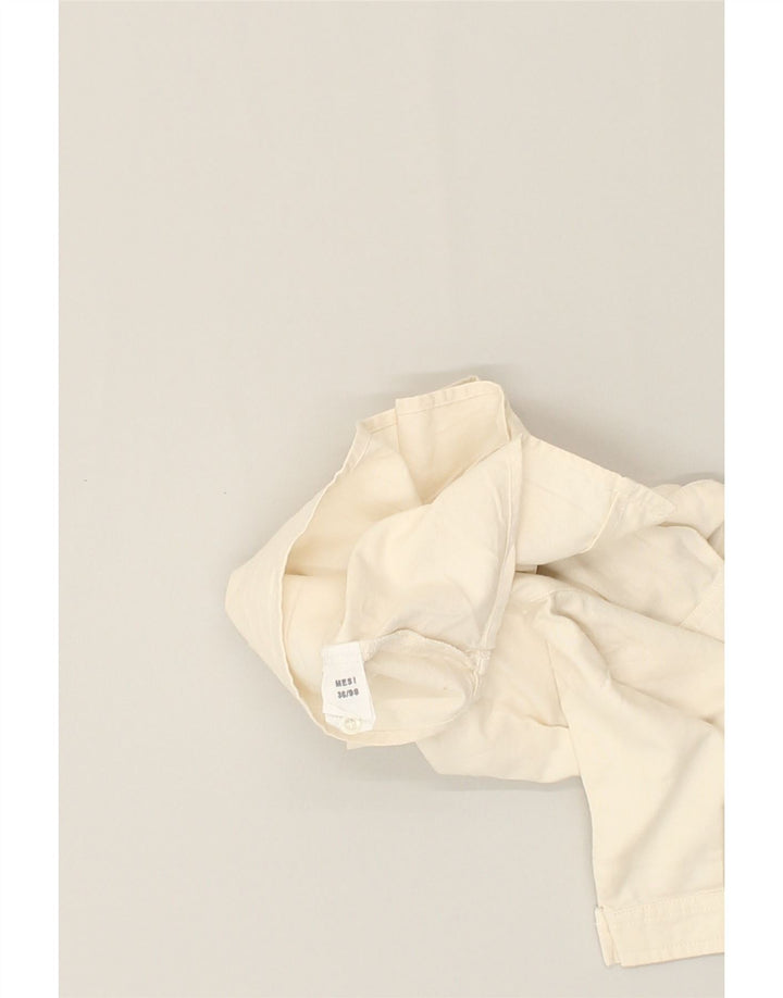 TRUSSARDI BABY Boys Short Sleeve Shirt 2-3 Years Off White Cotton | Vintage Trussardi Baby | Thrift | Second-Hand Trussardi Baby | Used Clothing | Messina Hembry 