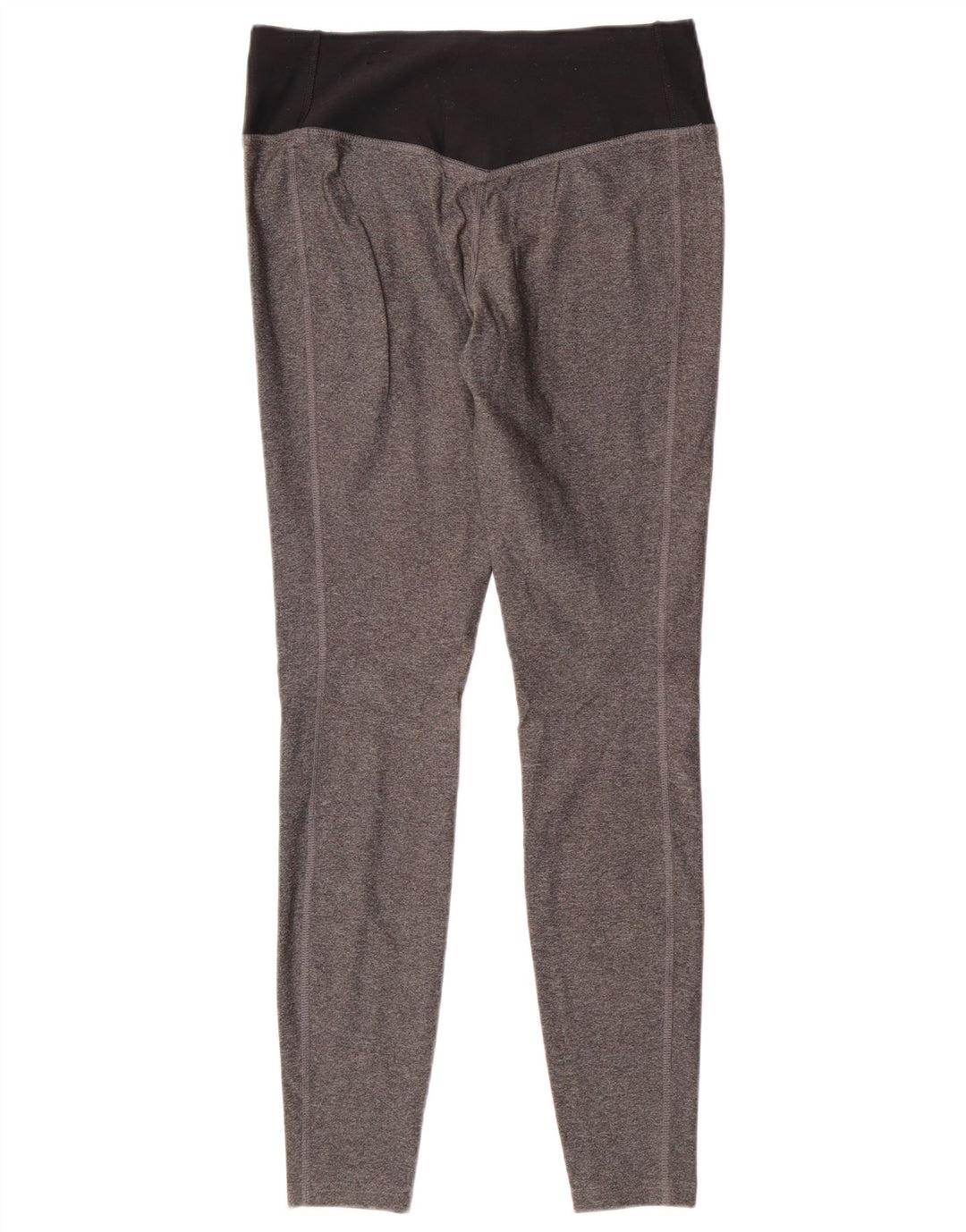 Γυναικεία κολάν NIKE Dri Fit UK 12 μεσαίου γκρι χρώματος πολυεστέρας