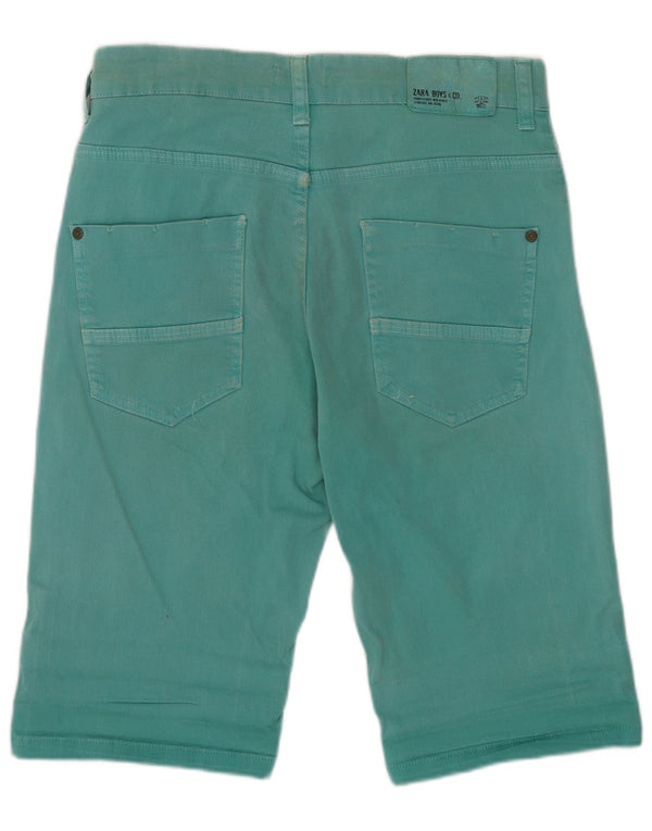 Zara Boys Casual σορτς 13-14 ετών W28 Πράσινο