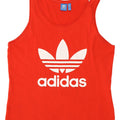 Ανδρικό γραφικό γιλέκο Adidas Top μεγάλο κόκκινο βαμβακερό