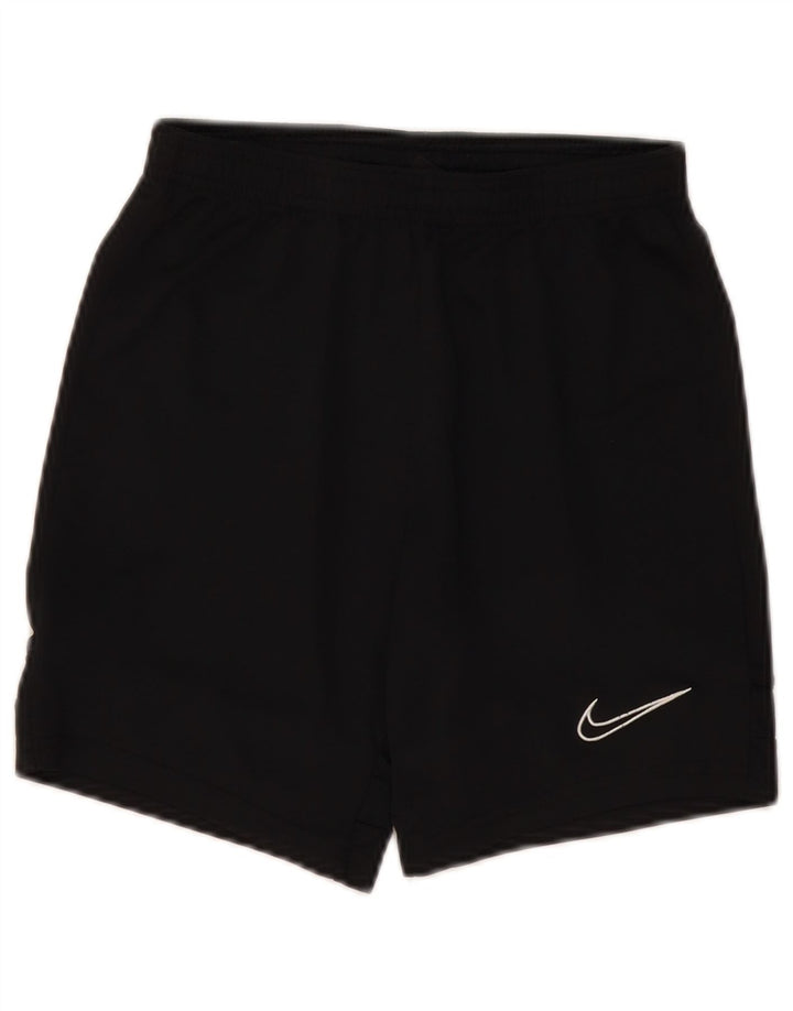 Αθλητικό σορτς NIKE Boys Dri Fit 10-11 ετών Μεσαίο μαύρο πολυεστέρα
