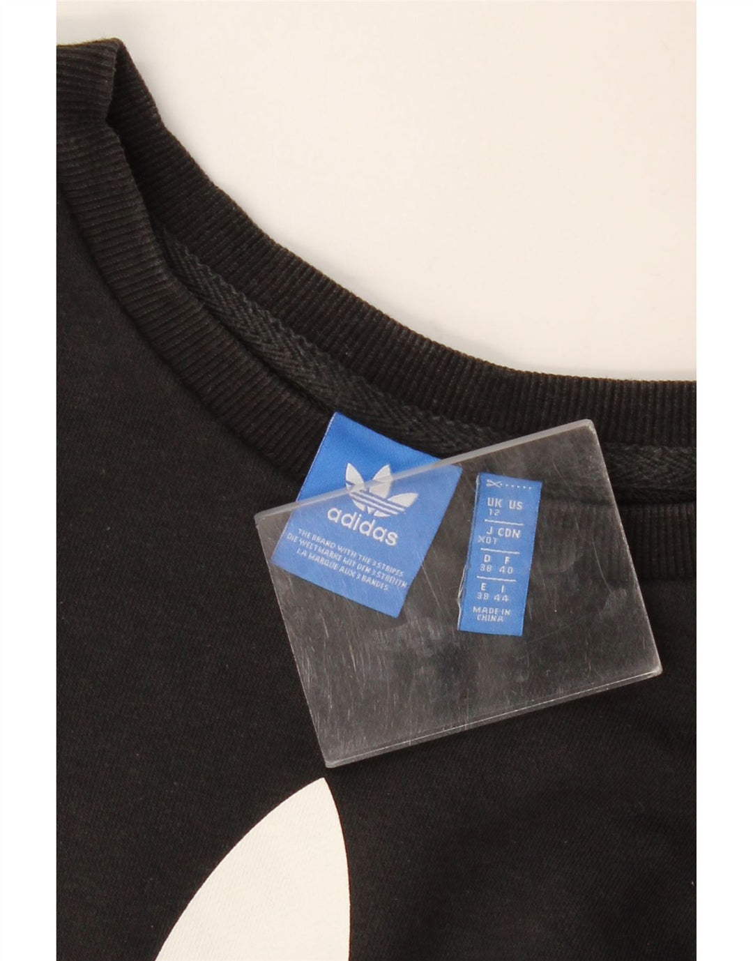 Γυναικείο Φούτερ Adidas Graphic Jumper UK 12 Medium Black