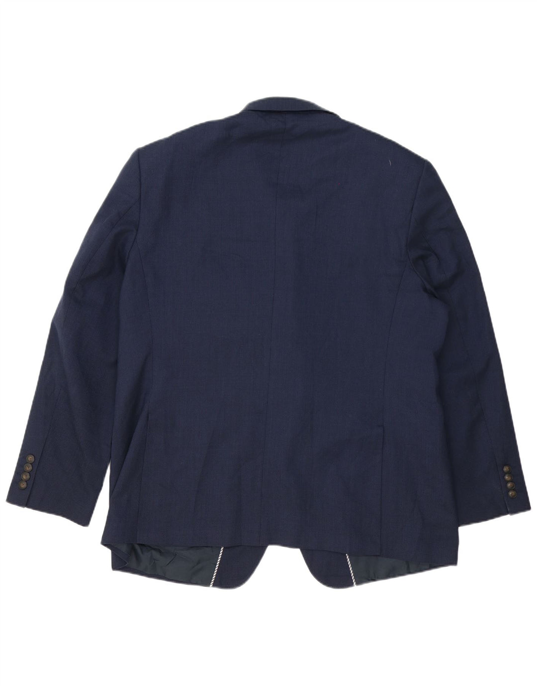 Marks & Spencer Ανδρικό μπλέιζερ με 2 κουμπιά μπουφάν UK 46 XL Navy Blue Polyester